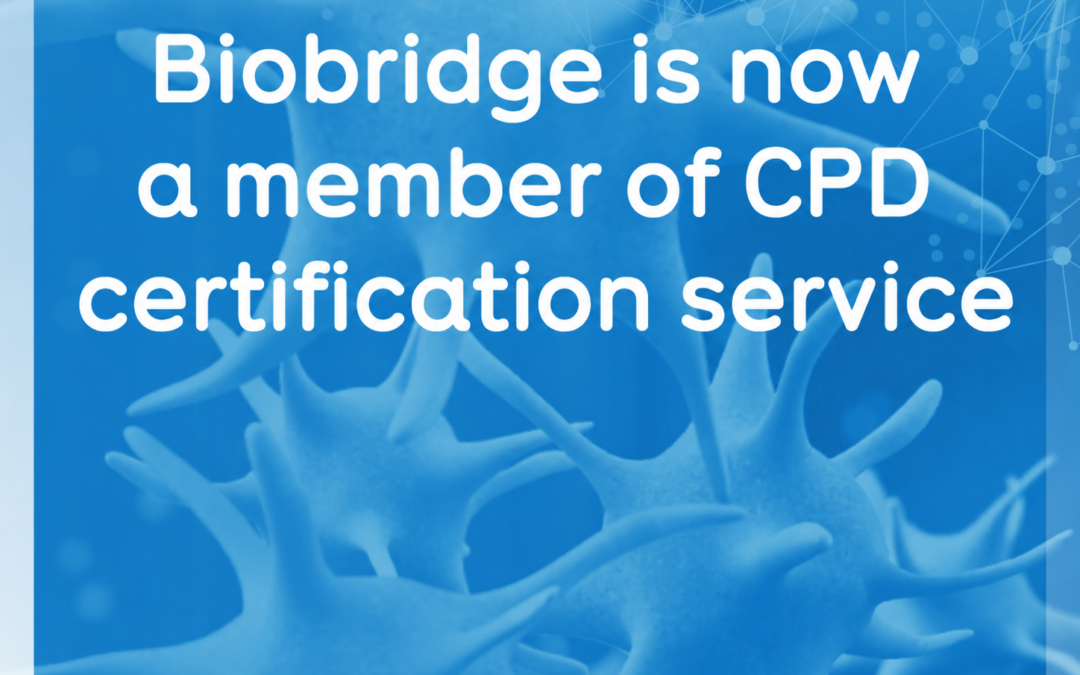 Biobridge foundation becomes CPD-accredited knowledge organization​